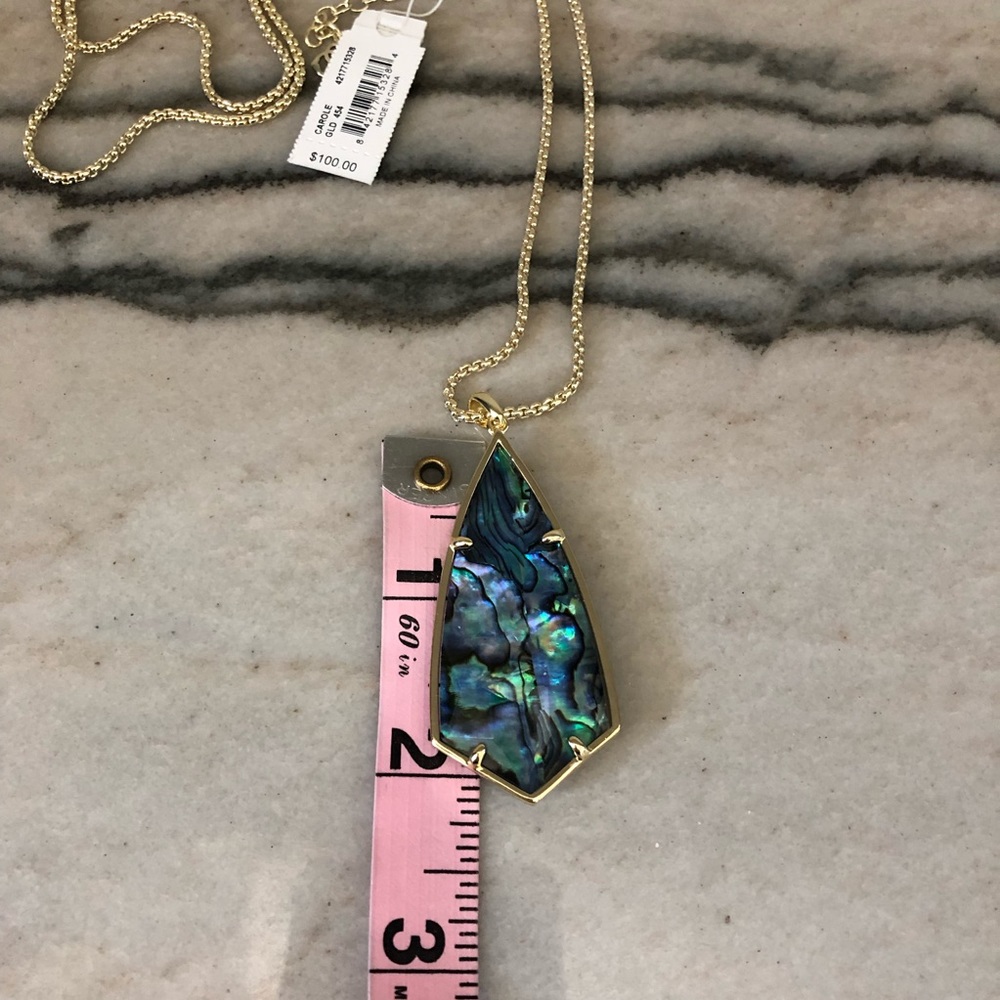 NWT Kendra Scott Abalone Carole Necklace - Picture 5 of 6